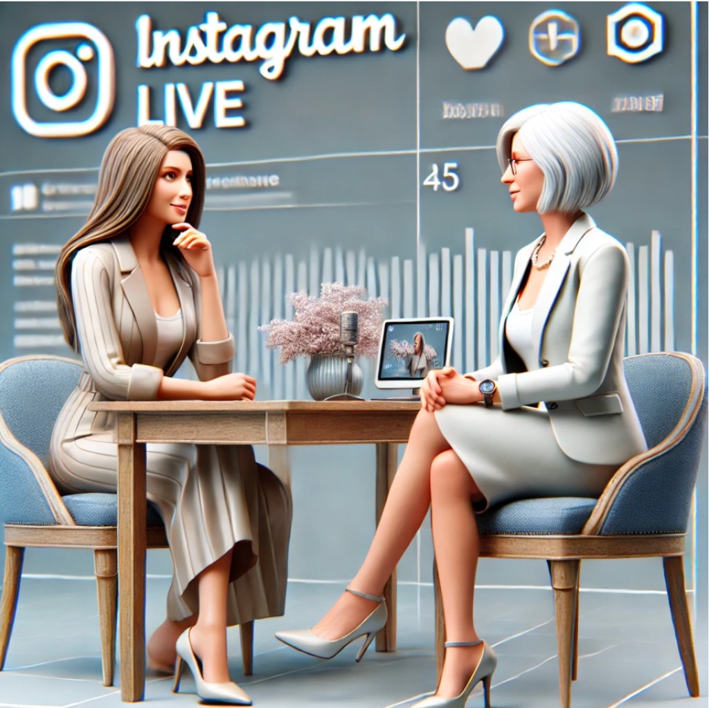 Live interviews and social discovery